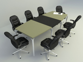 simple meeting table design download