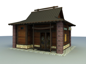 classical Chinese house 3d models