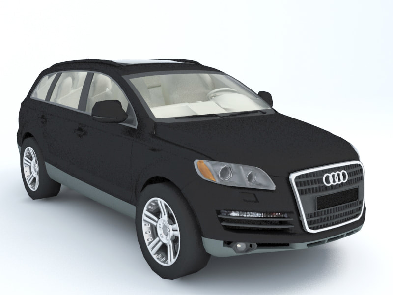 Car 3d models - SUV Audi