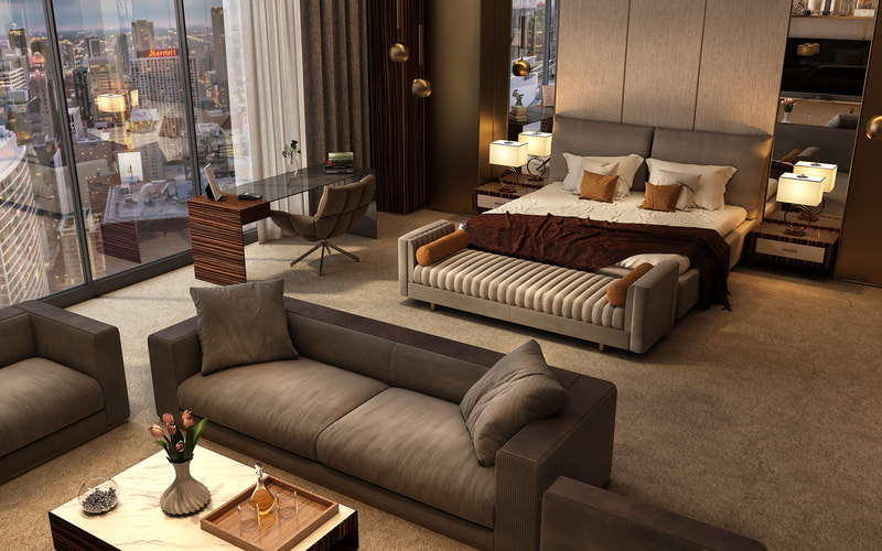 luxurious Residence Suite (D view)