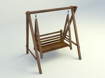 3d design external swing chair model free download