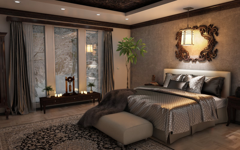 euro style bedroom design