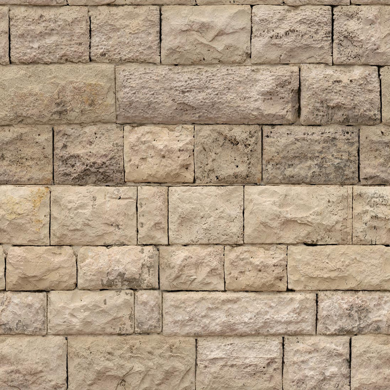 brick texture wall - Outdoor stone brick wall 005