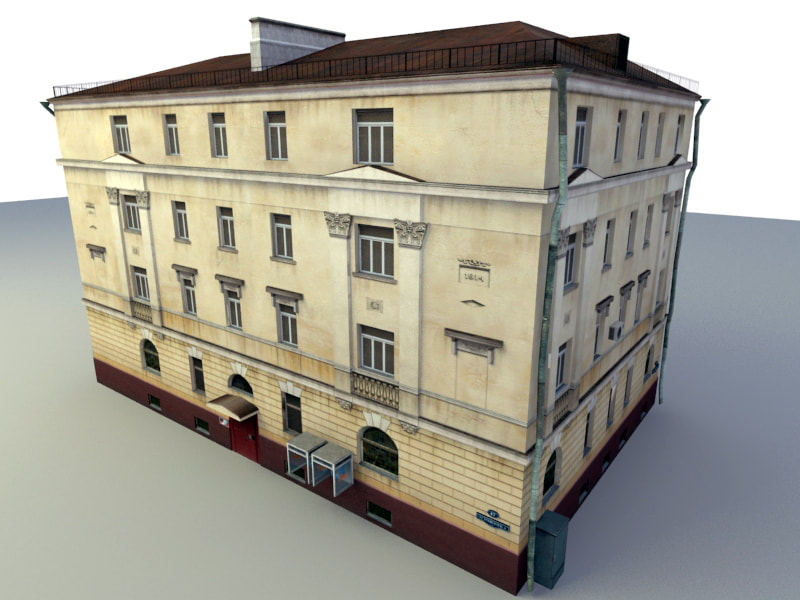 Building 3D models - apartment