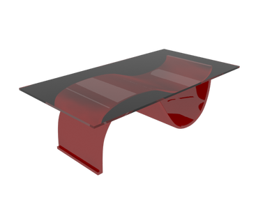 coffee table 3d model 001