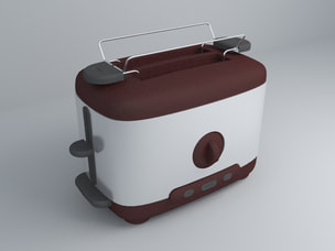 toasters 3d model design