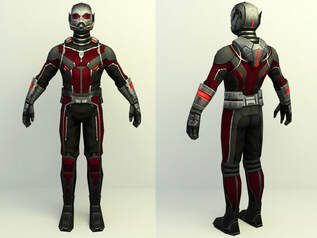 Marvel 3d character - Ant man 