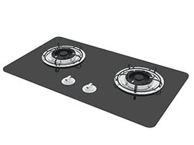 kitchenware 3d model - Cooking Stove 006