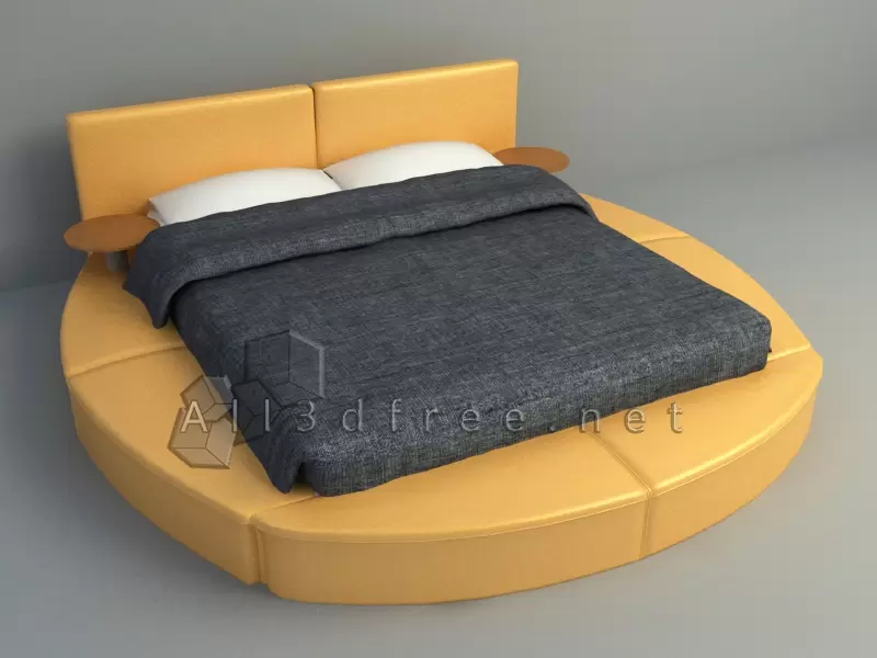 Modern Round Bed 006