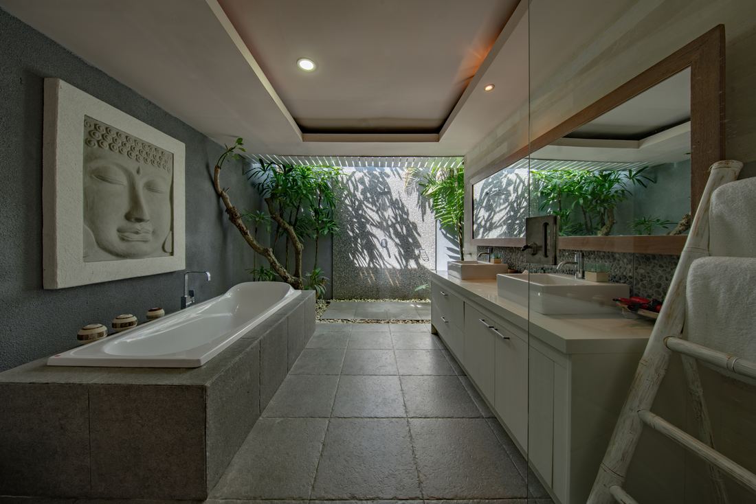 Bathroom design with 