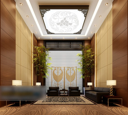 3d models scene leisure club area modern and elegant concept design download