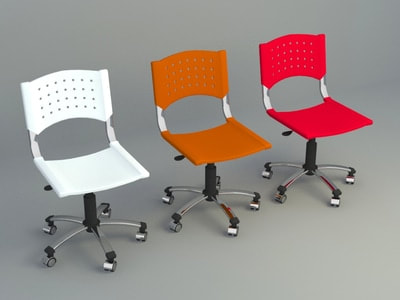 simple working office chairs 
