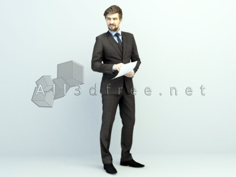 3d Model Collection 2023 - 3d character male presentation