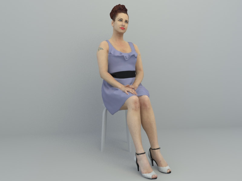 3d Model Collection 2023 - 3D Character 023