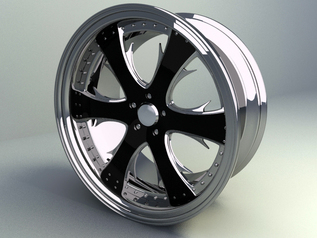 3d model wheel rim free download