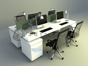 simple general office furnishing design download