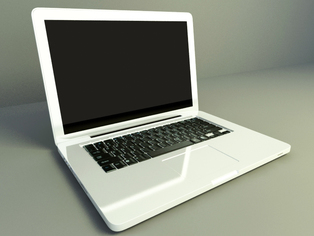 free 3D Model Laptop 002