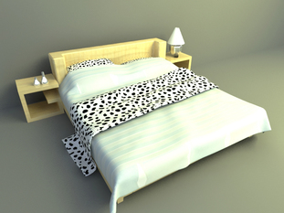 3d models bed free download, simple bed design