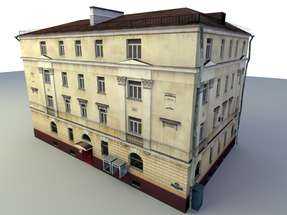 Apartment Building 3d models download