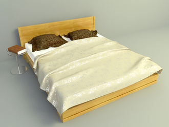 3d model bed free download, simple bed design download