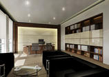 manager room, director room, 3d model office space 3d scene, 3d interior model free download