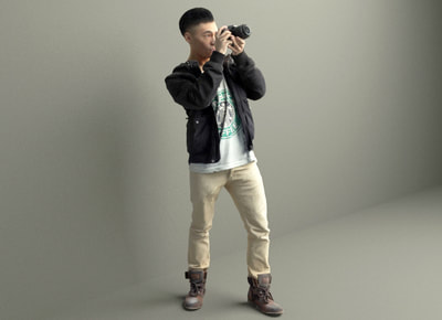 3d human models free - photographer 
