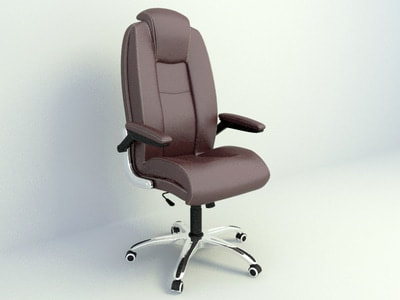 3d model of chair 007 - office chair