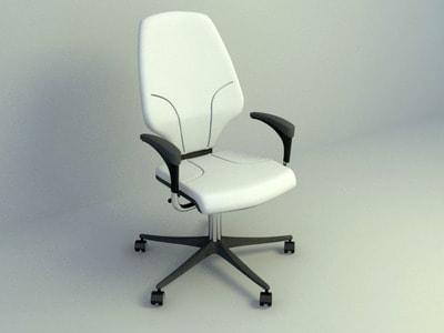 3d model of chair 008 - office chair