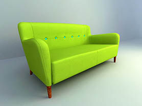 3d model of sofa 009