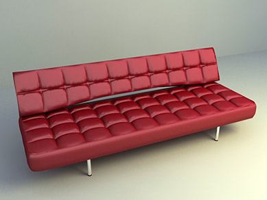3d model of sofa 012 - sofa bed modern design