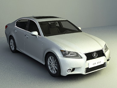 3d models of car - Lexus
