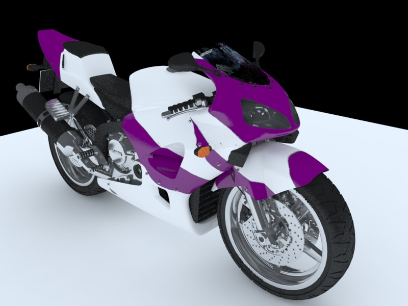 3d motorcycle models - sportbike