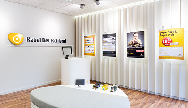 Retail Design Kabel Deutschland (D view)