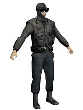 3d model character - guerrillas free download