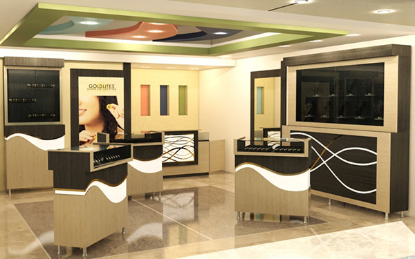 Beauty products Retail Store design 