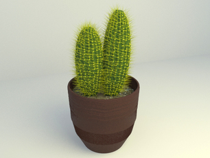 free 3D Model cactus free download