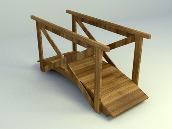 free 3D model bridge design download