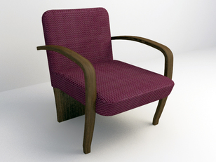 free 3d model cushion chair download