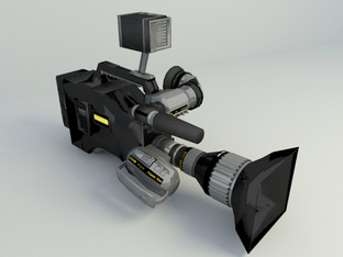 free 3D Model Video Camera 007