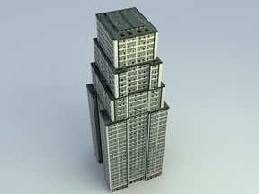 Commercial Building 3d models