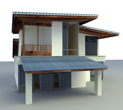 House Building 3d model free