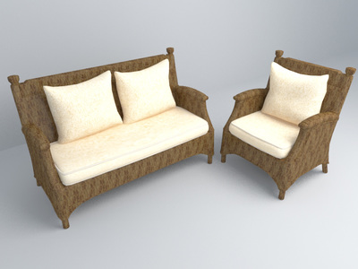 3d models Sofa collection 0016