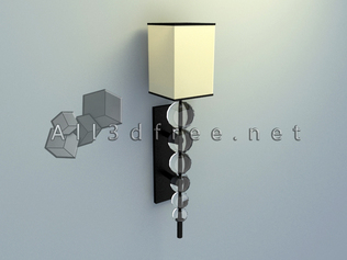 modern crystal wall lamp design 