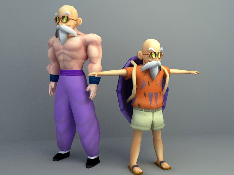 all of dragon ball z characters list - Master Roshi