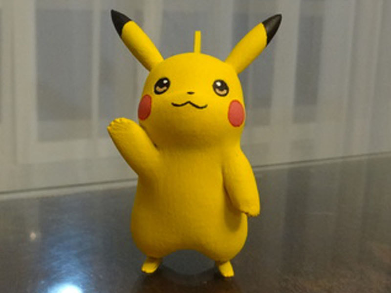 Anime character 3d model - Pikachu Pokemon
