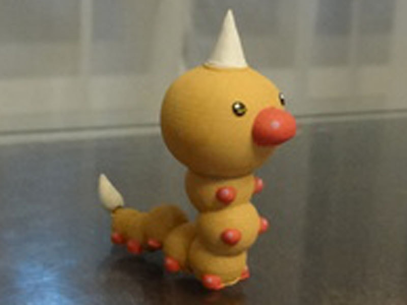 Anime character 3d model - Weedle-Pokemon