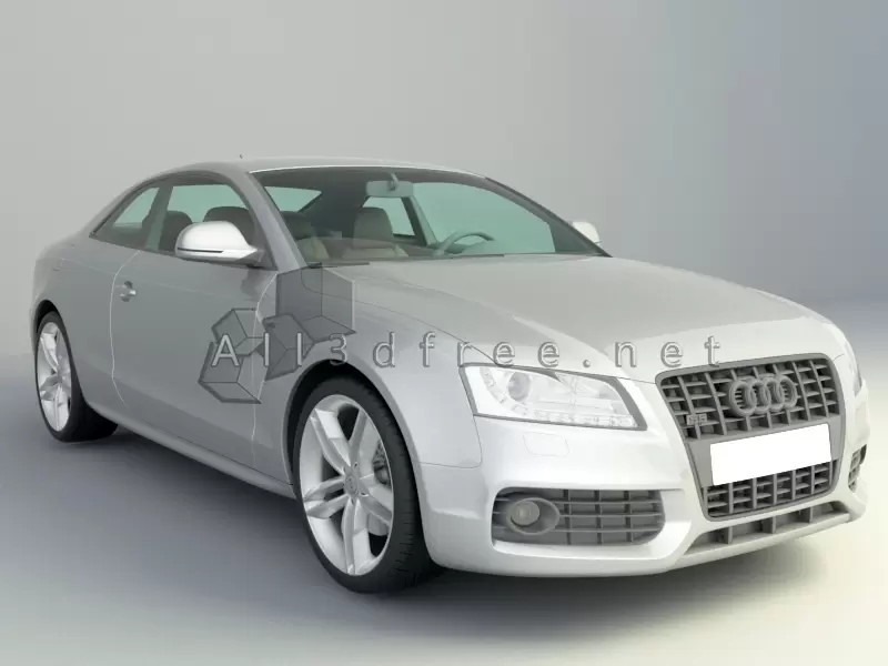 3d models of car - Audi Luxury Car