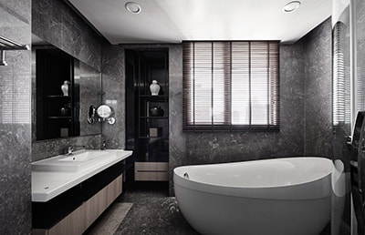 types of interior design -bathroom design