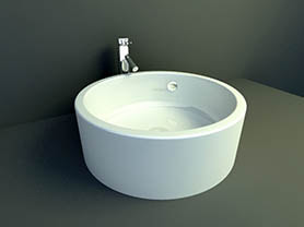 bathroom 3d model 010