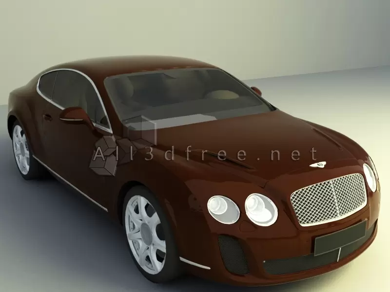 3d models of car - Bentley Luxury Car